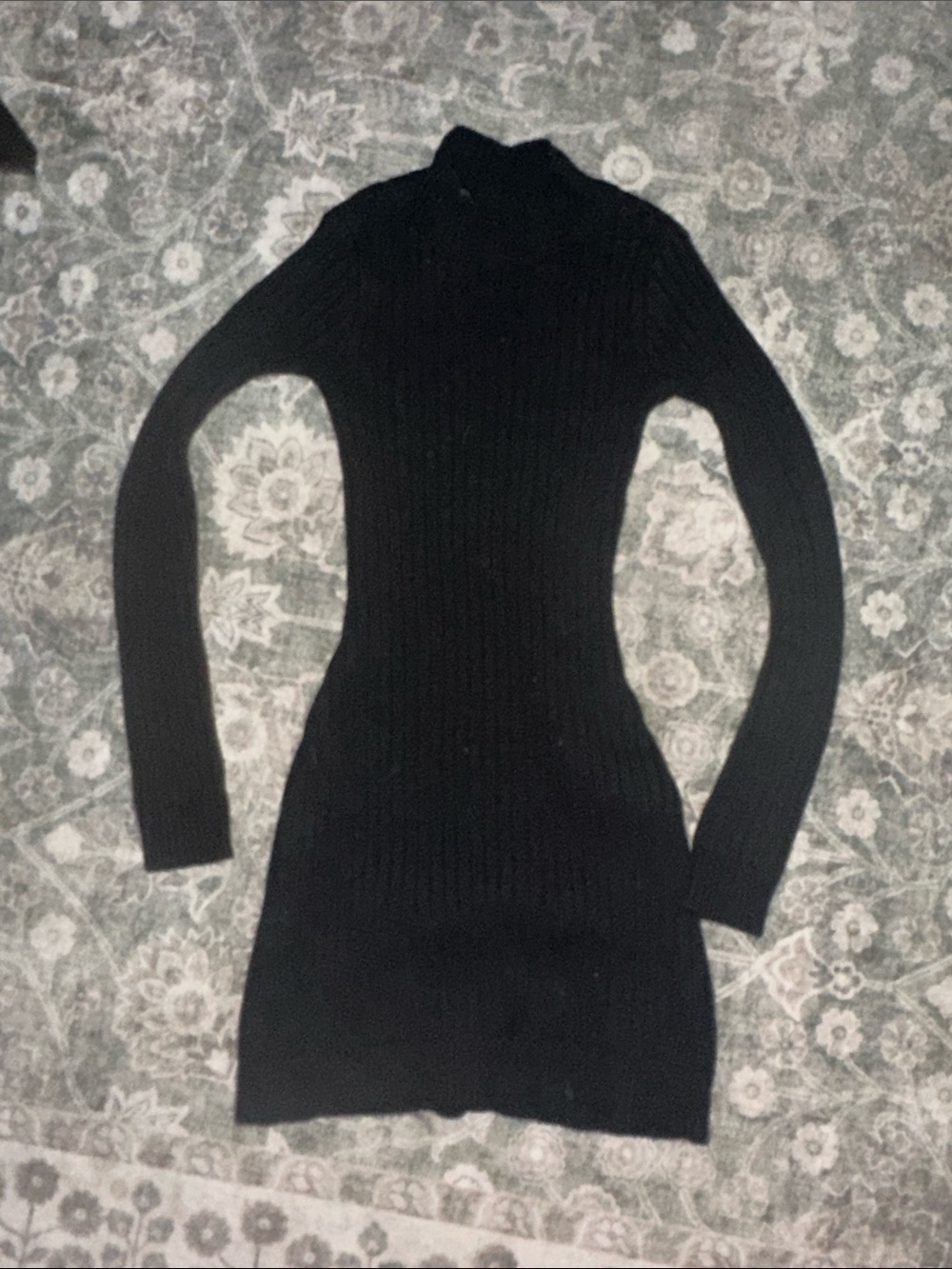 hollister ribbed sweater dress